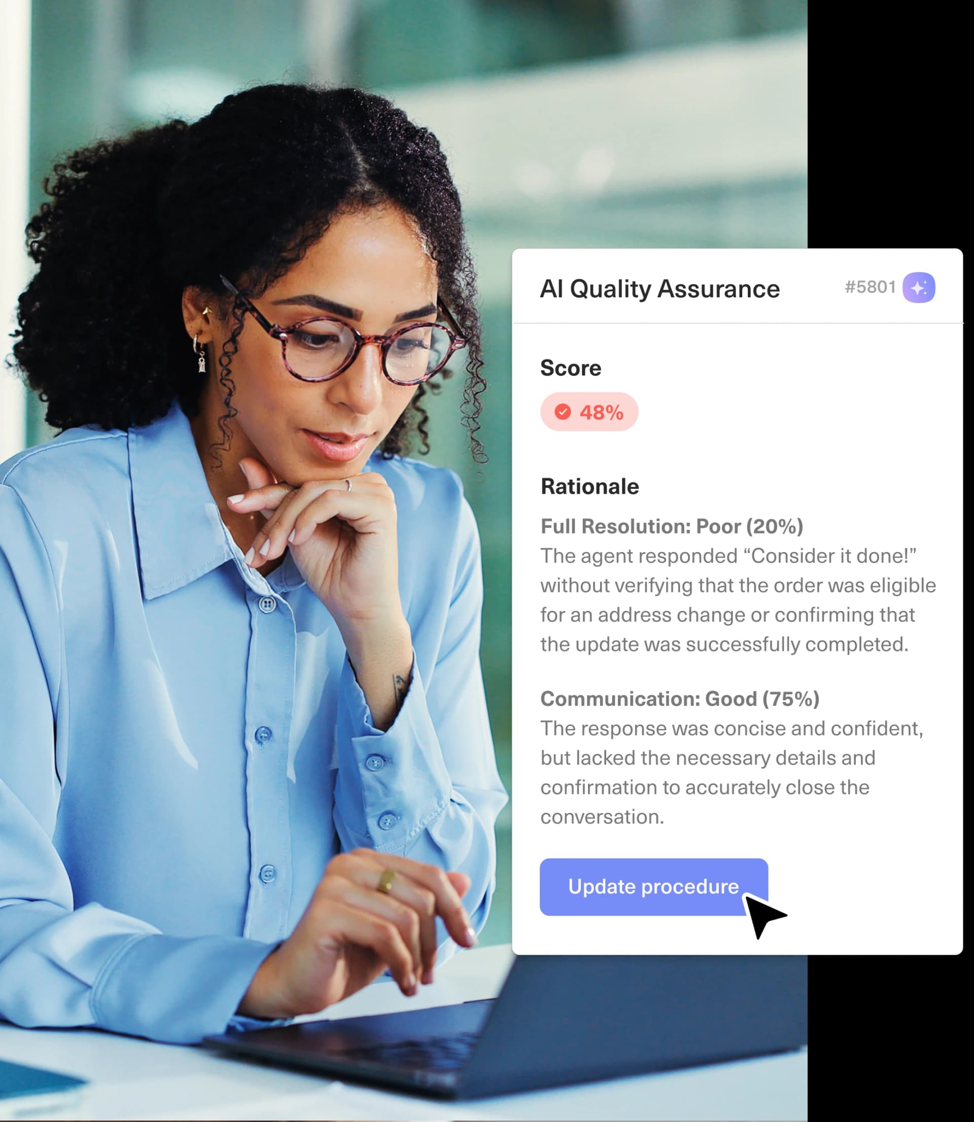 Evaluate your AI agents’ own behavior