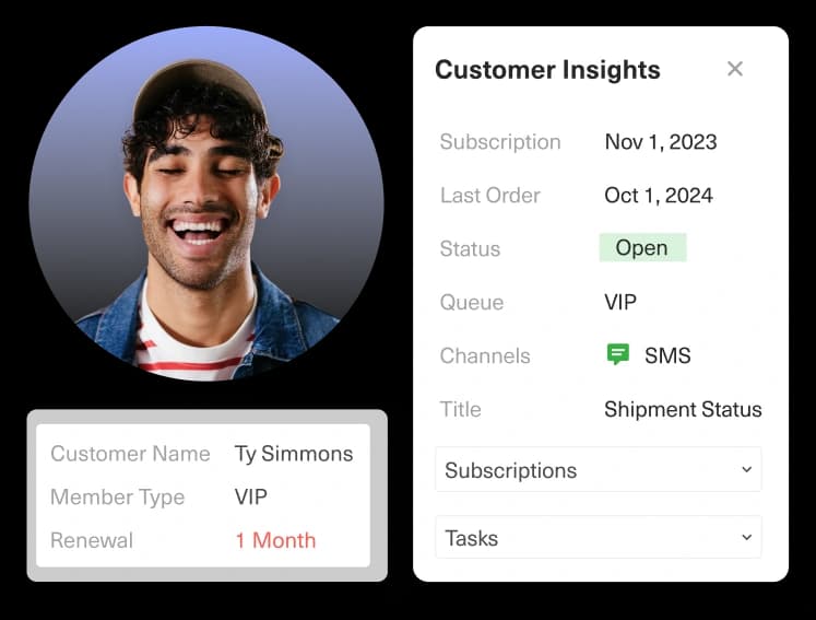 Customer-centric data model