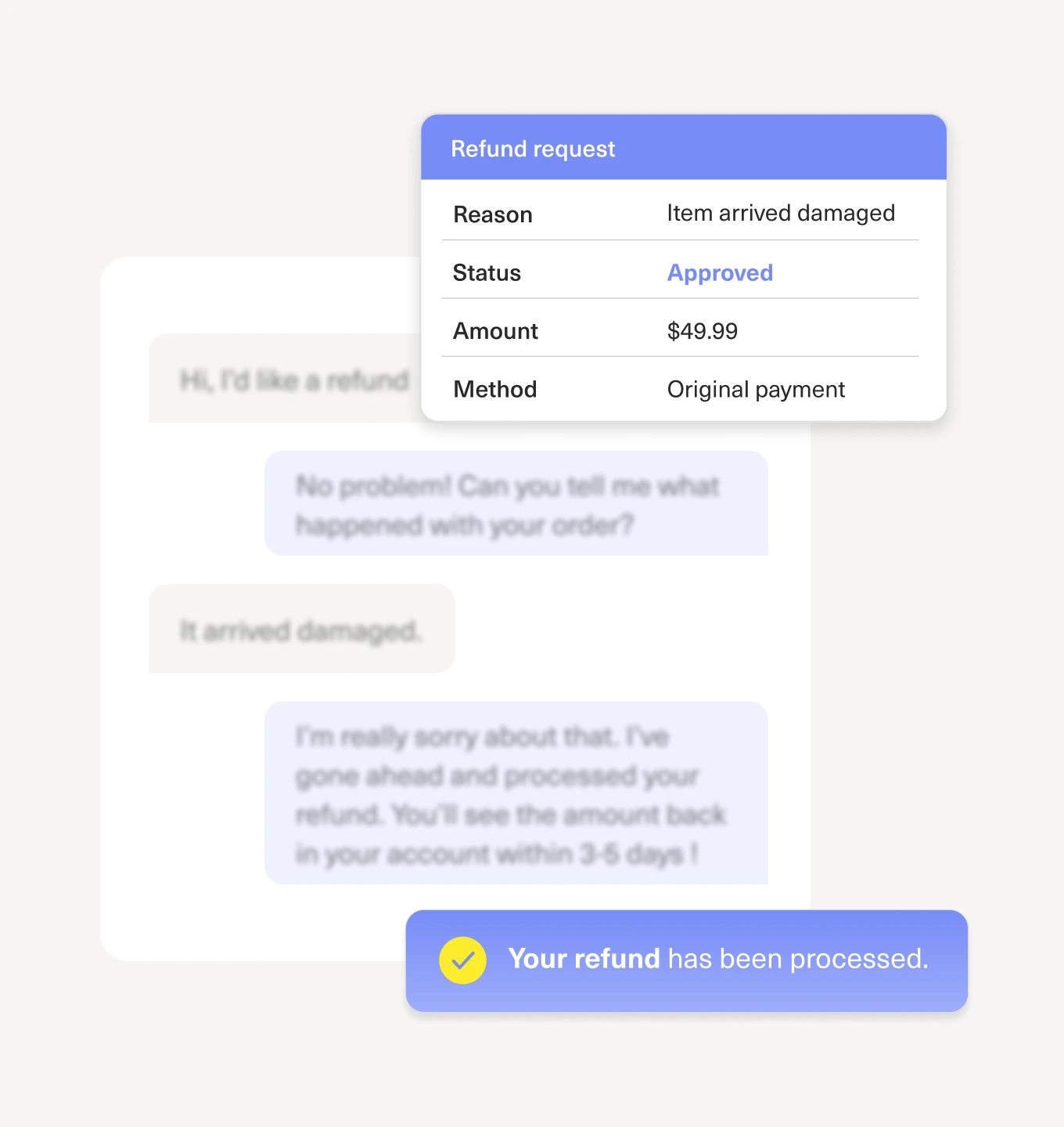 Automation with control