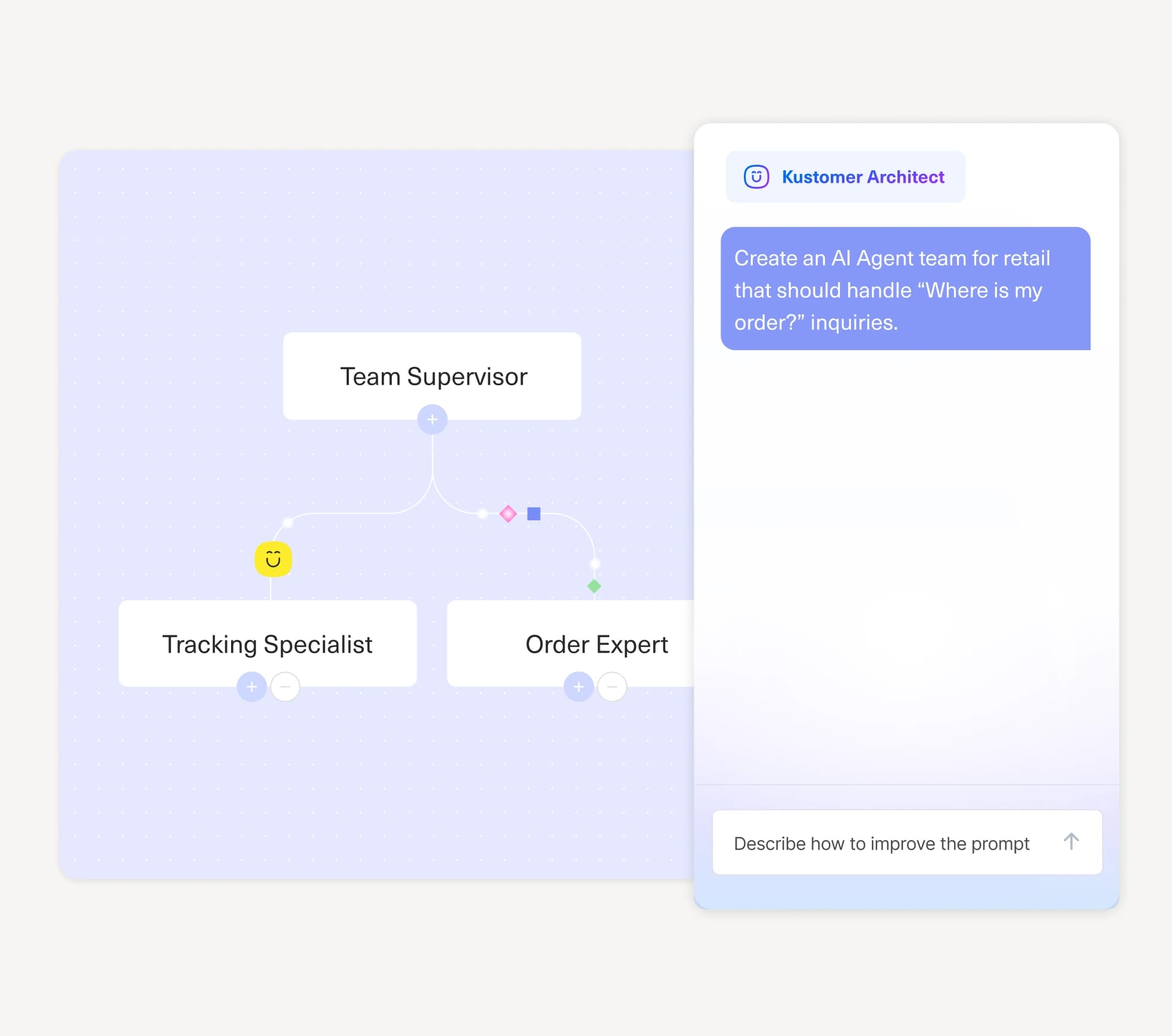 Build the agents, workflows, and knowledge your business runs on