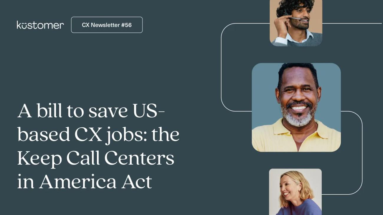 A bill to save US-based CX jobs: the bipartisan Keep Call Centers in America Act