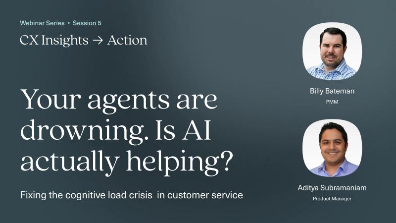 Your Agents Are Drowning. Is AI Actually Helping?