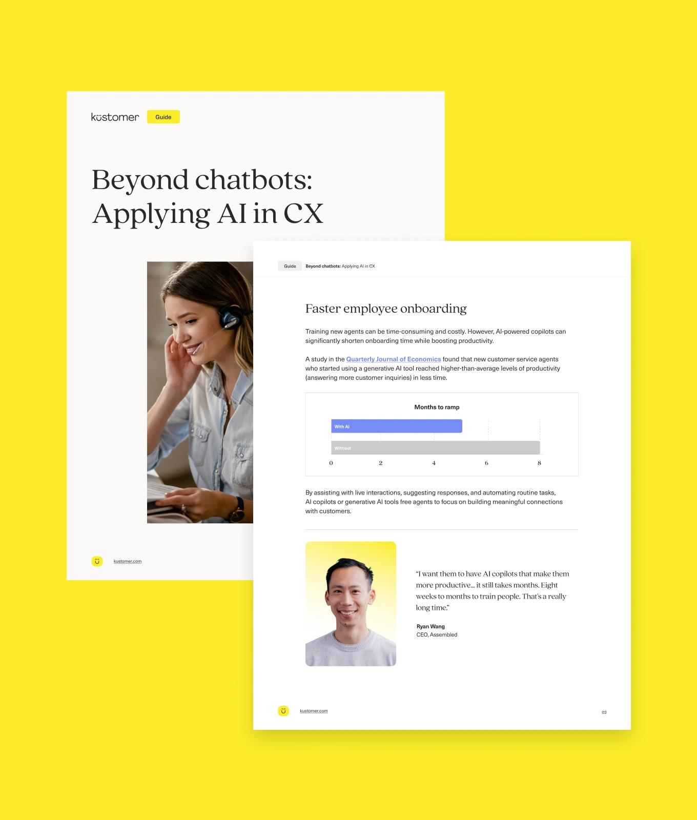 Beyond Chatbots: Applying AI in CX