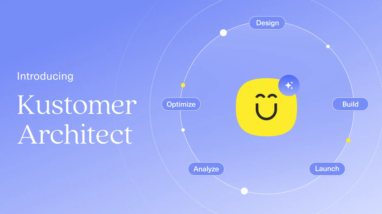 Kustomer Architect: One Place to Build, Deploy, and Optimize Your Entire CX Operation