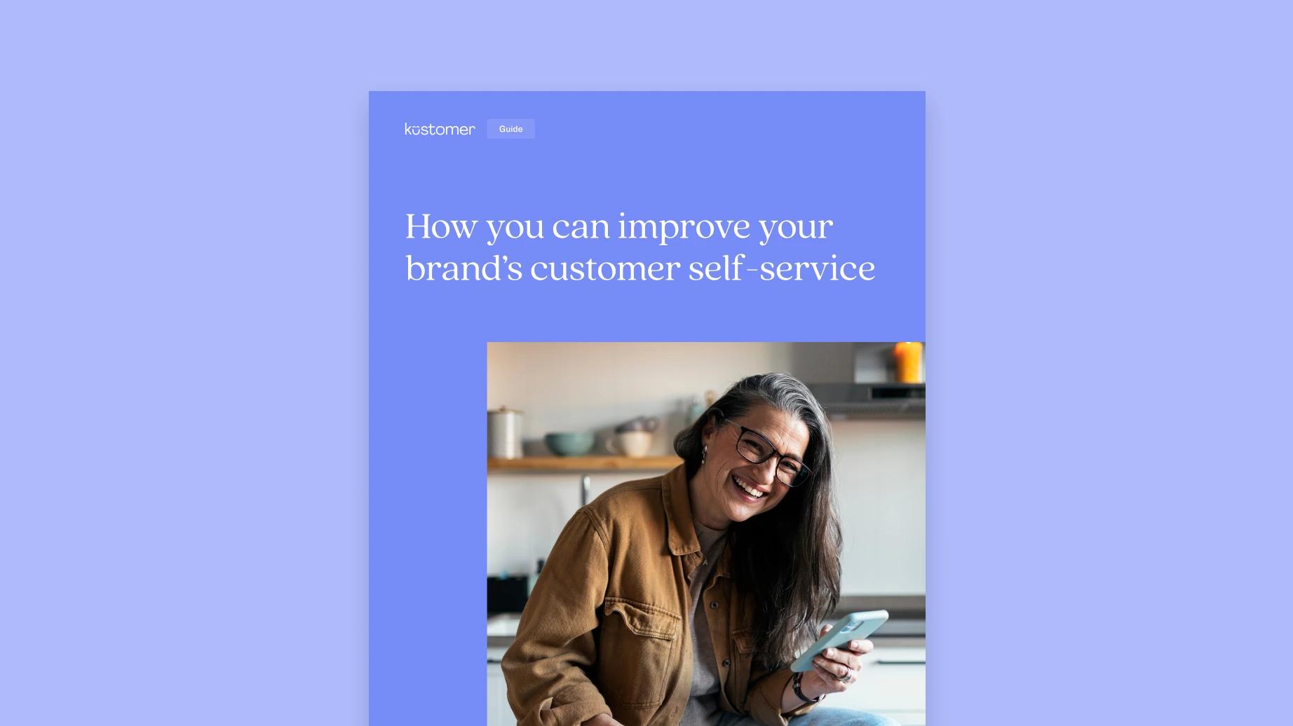 How you can improve your brand's customer self-service