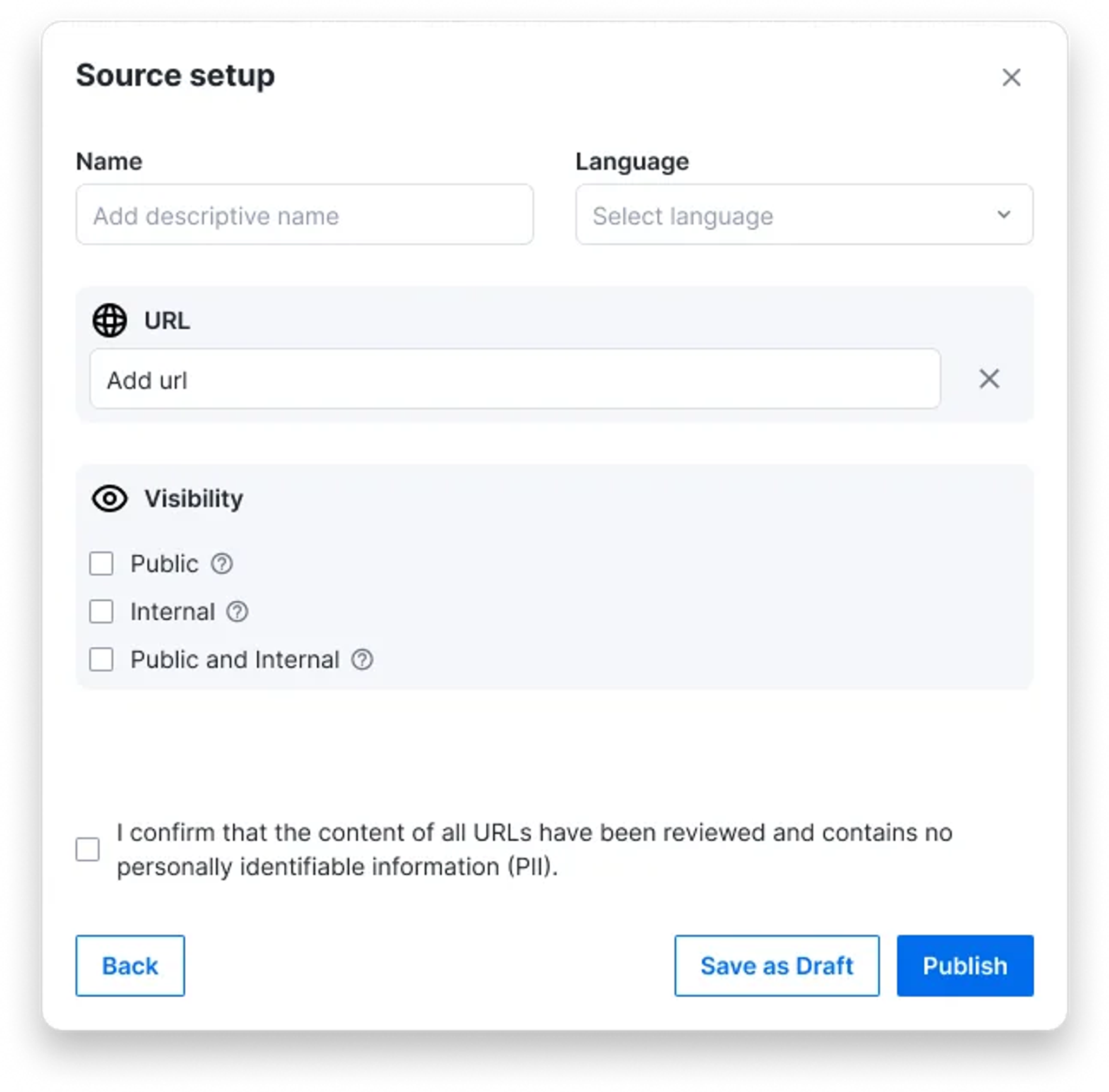 Screenshot of the Kustomer UI adding additional data sources
