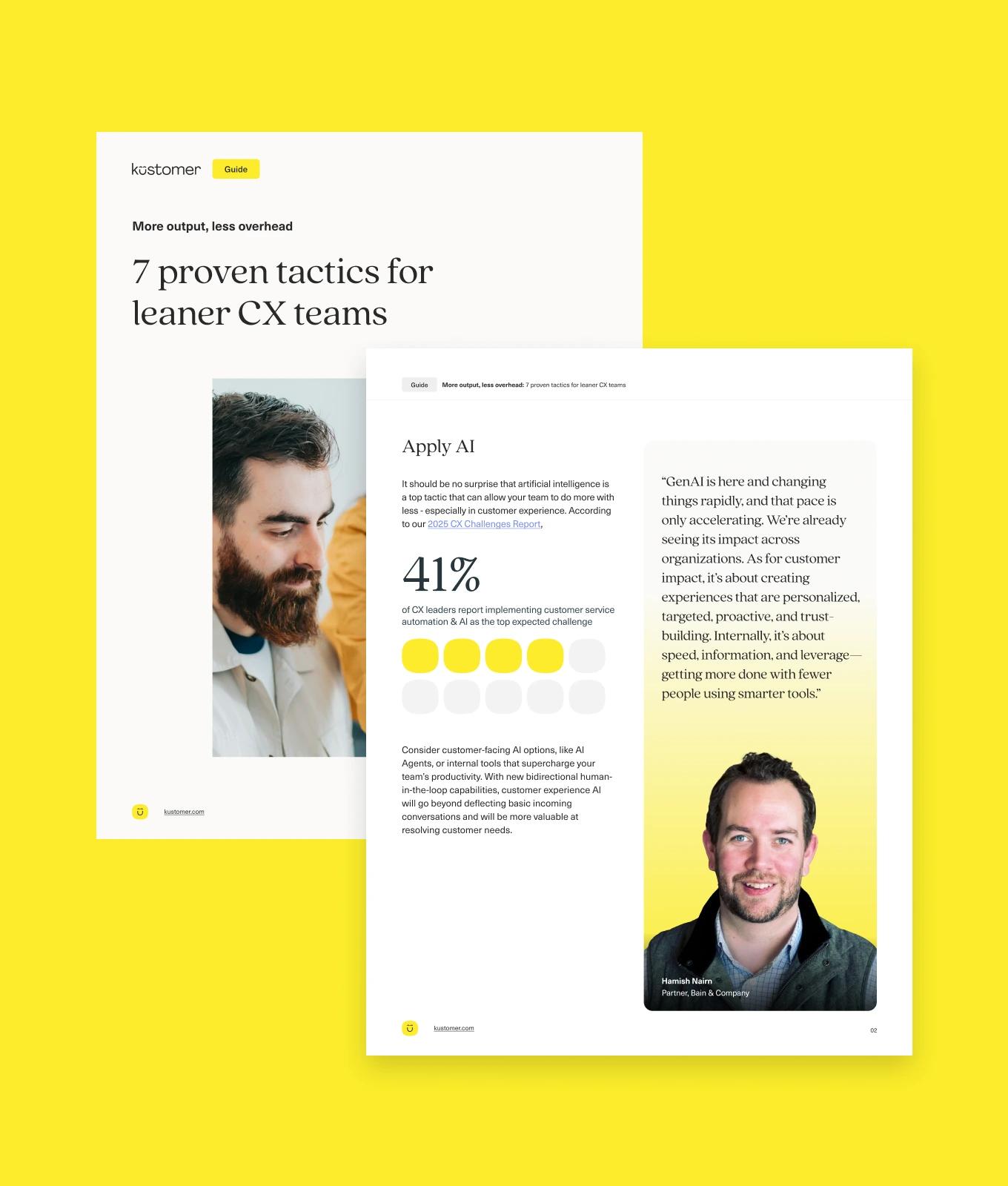 More output, less overhead: 7 proven tactics for leaner CX teams