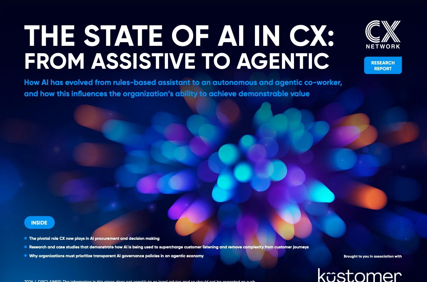 The State of AI in CX: From Assistive to Agentic