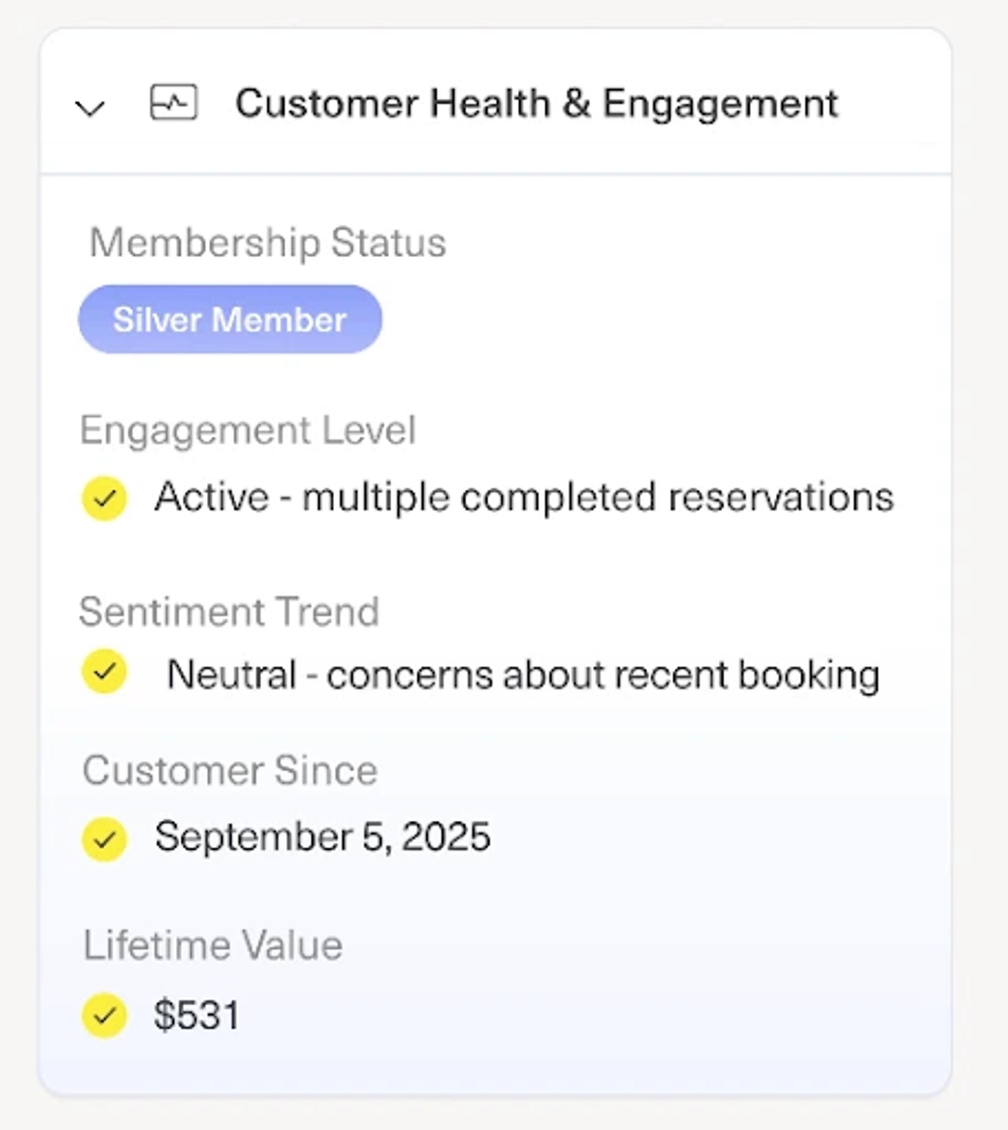 customer health score