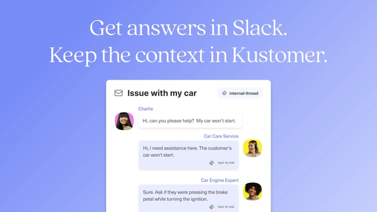 Introducing Internal Threads: Keep all context in Kustomer